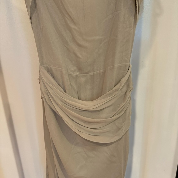J.MENDEL GRAY DRESS SIZE 10 - Picture 9 of 15